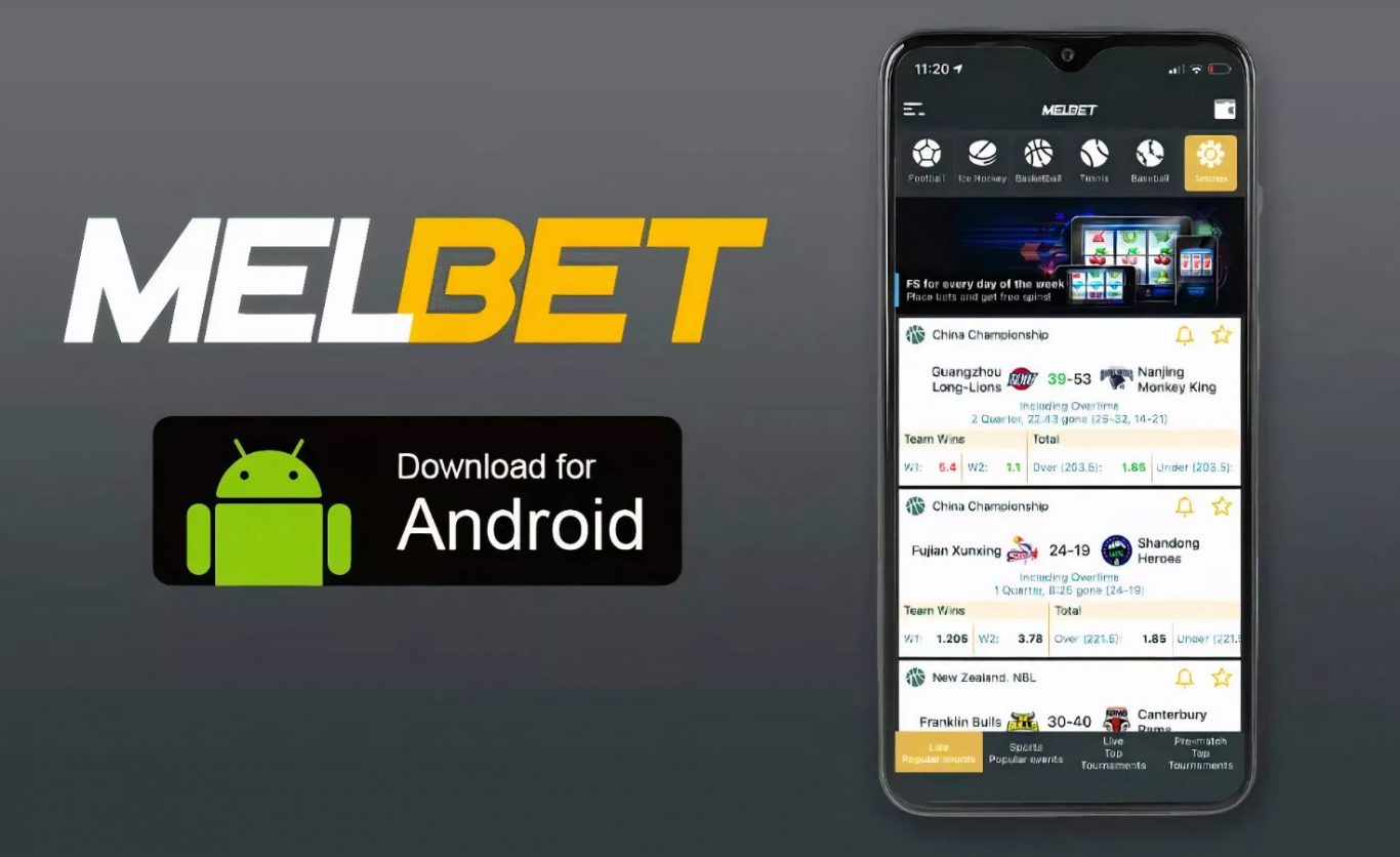 télécharger l’application Melbet mobile sur Android